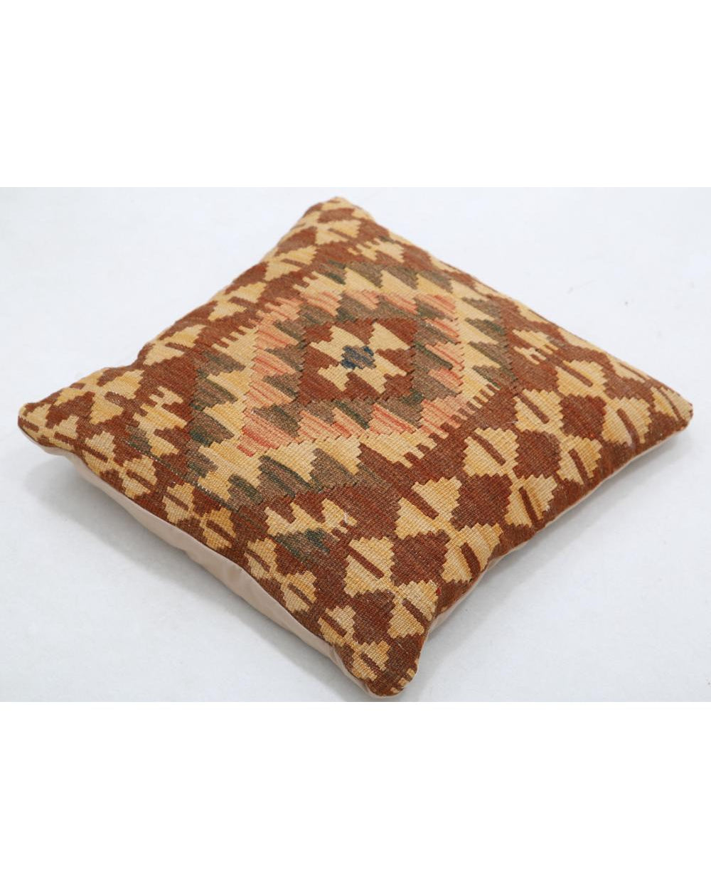 Hand Woven Tribal  Wool Pillow - 1'5'' x 1'5''