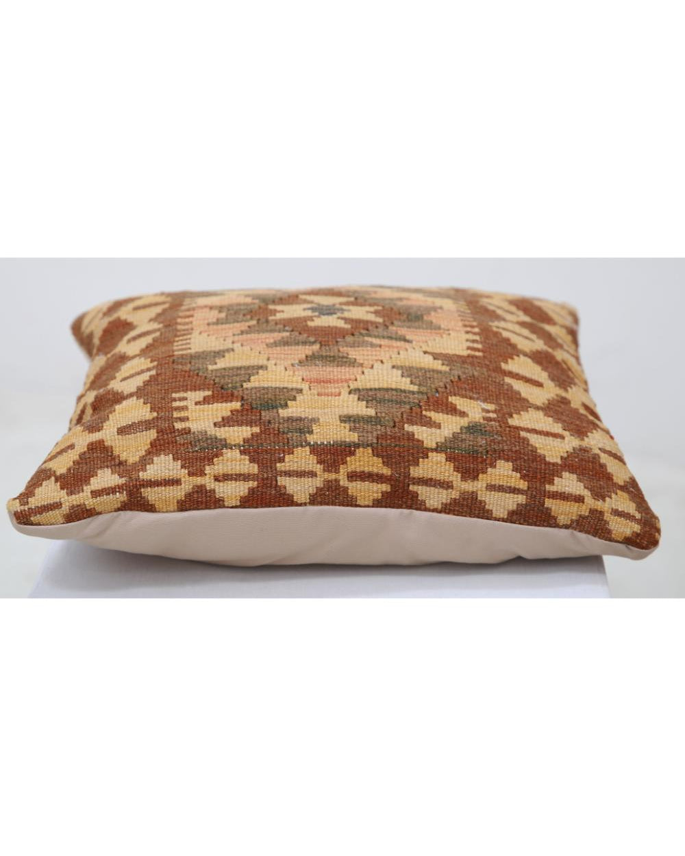 Hand Woven Tribal  Wool Pillow - 1'5'' x 1'5''