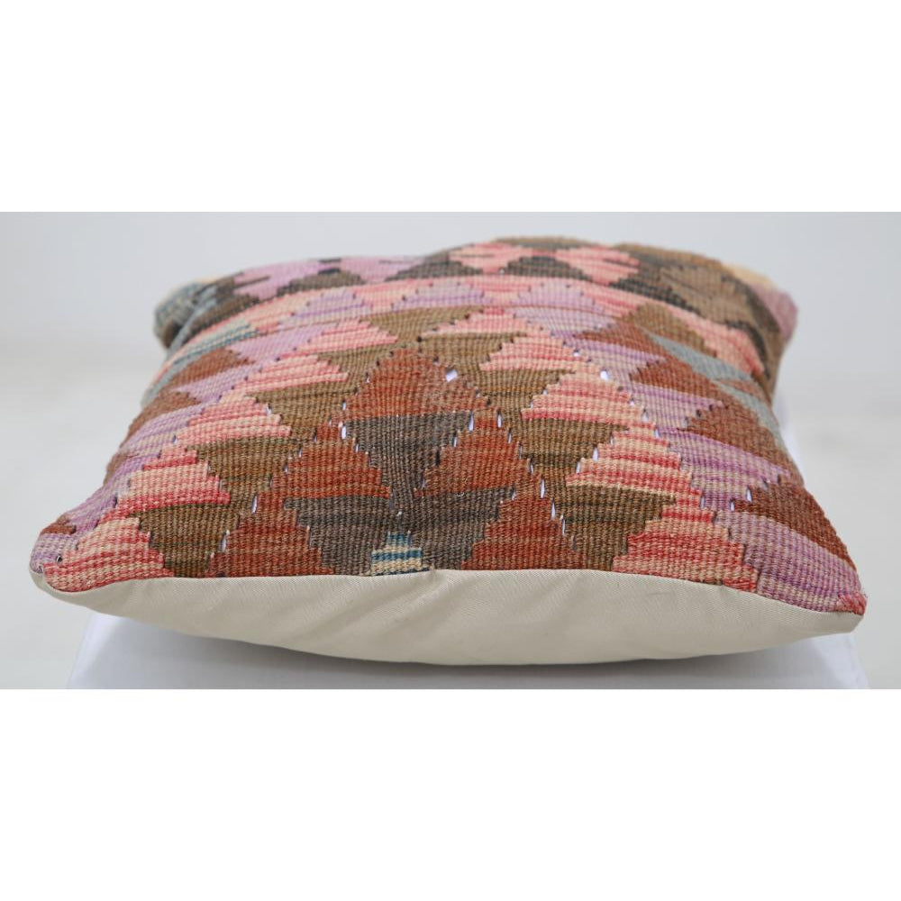 Hand Woven Tribal  Wool Pillow - 1'5'' x 1'5''