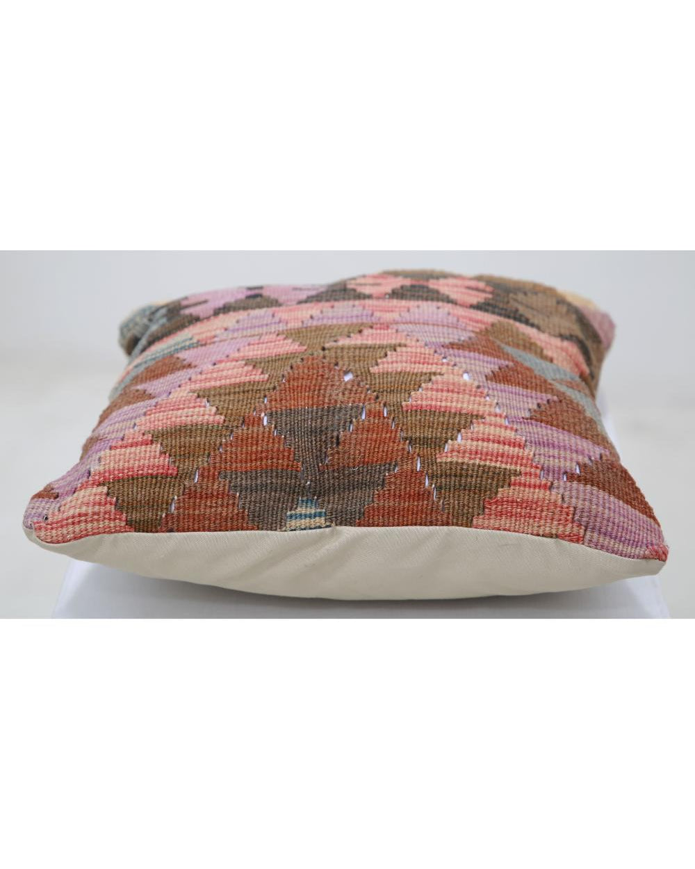 Hand Woven Tribal  Wool Pillow - 1'5'' x 1'5''