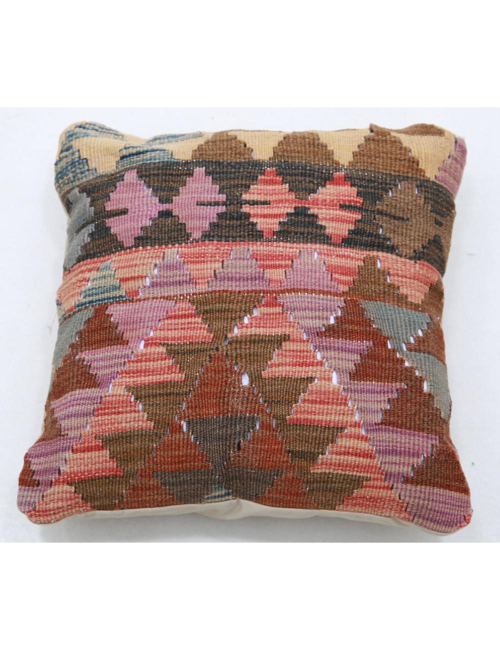 Hand Woven Tribal  Wool Pillow - 1&#39;5&#39;&#39; x 1&#39;5&#39;&#39;