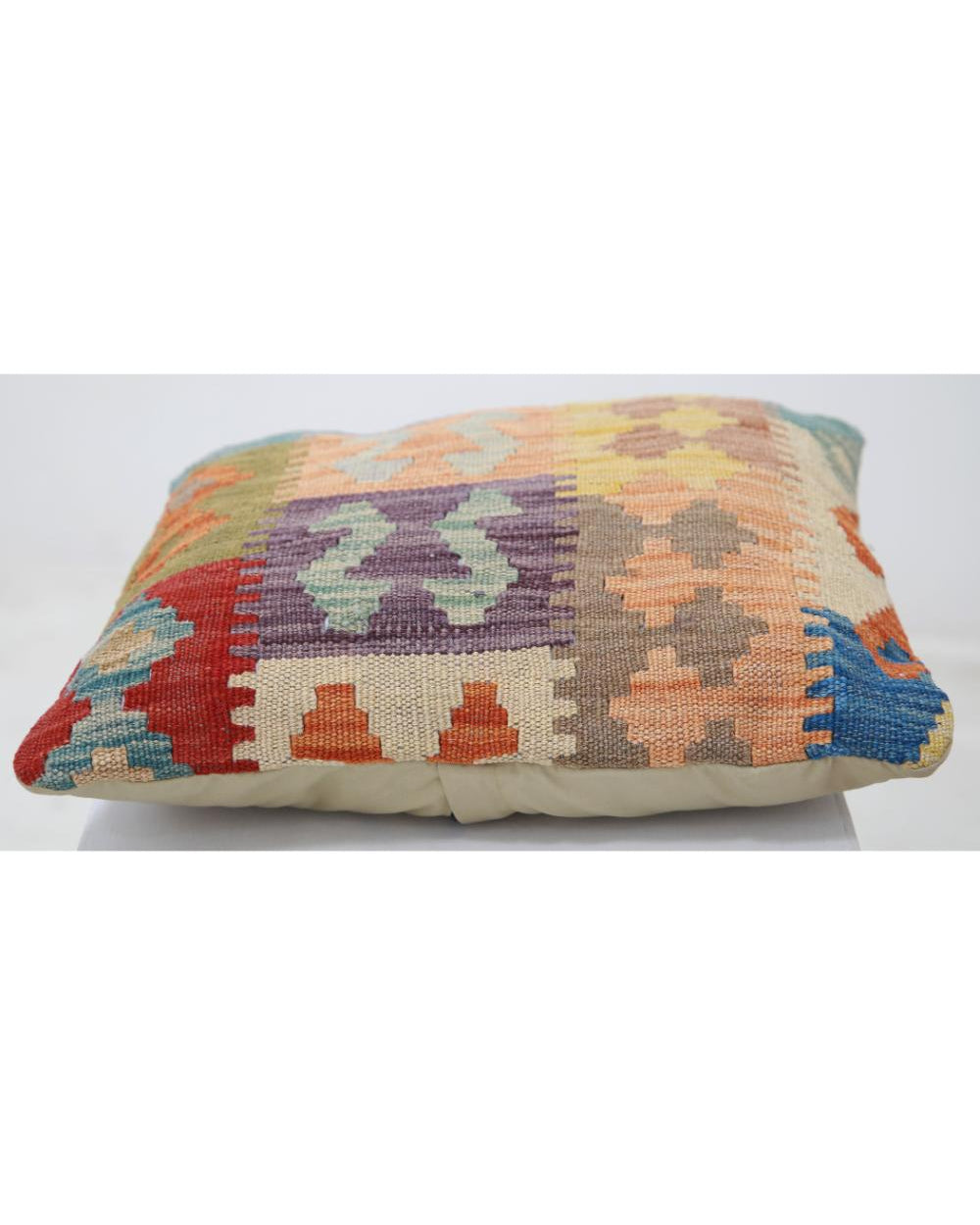 Hand Woven Tribal  Wool Pillow - 1'5'' x 1'5''