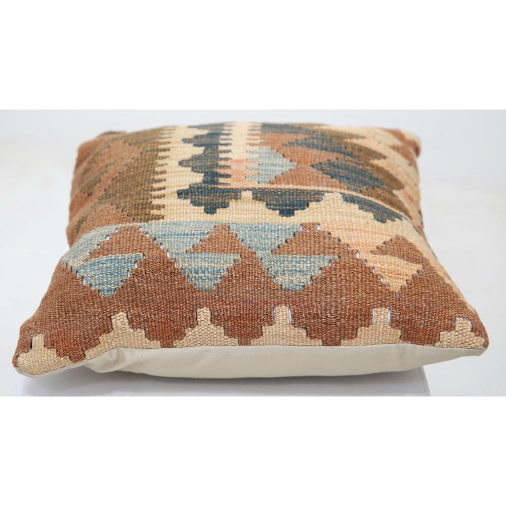 Hand Woven Tribal  Wool Pillow - 1'5'' x 1'5''