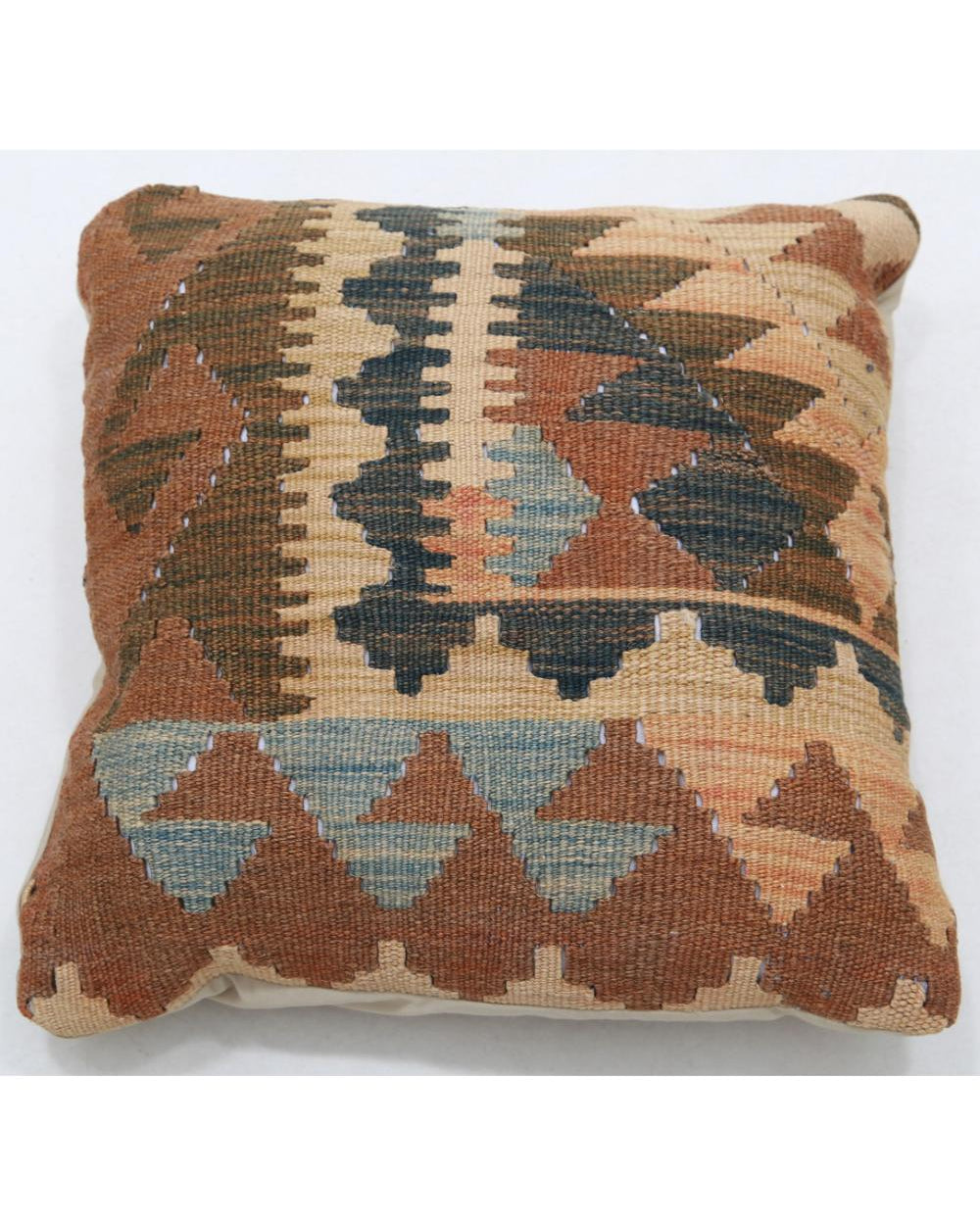 Hand Woven Tribal  Wool Pillow - 1'5'' x 1'5''