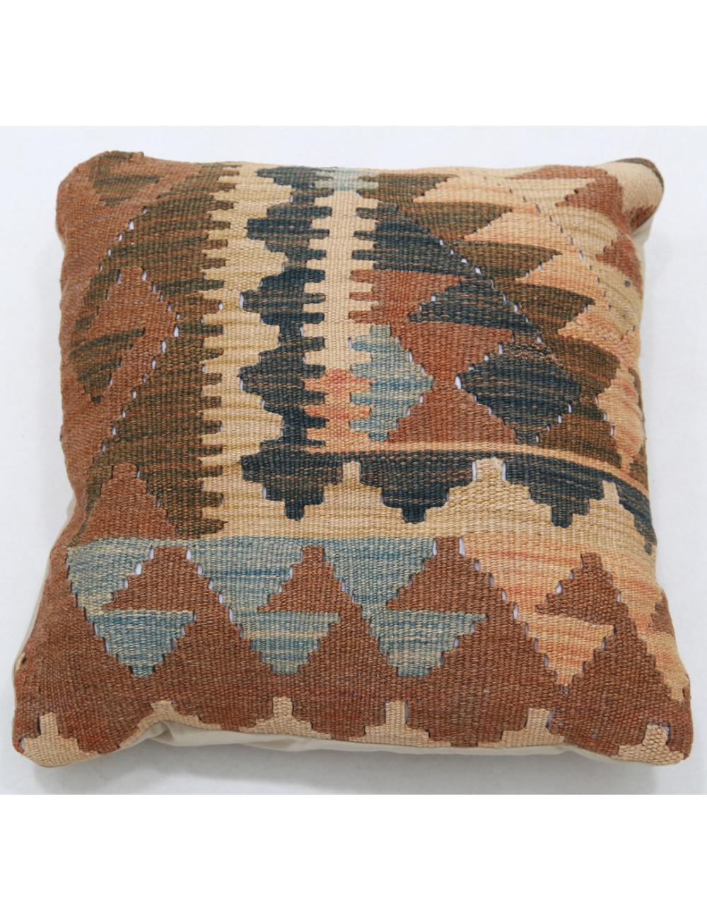 Hand Woven Tribal  Wool Pillow - 1&#39;5&#39;&#39; x 1&#39;5&#39;&#39;