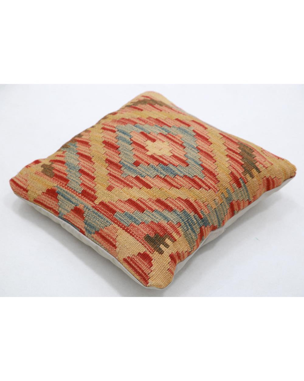 Hand Woven Tribal  Wool Pillow - 1'5'' x 1'5''
