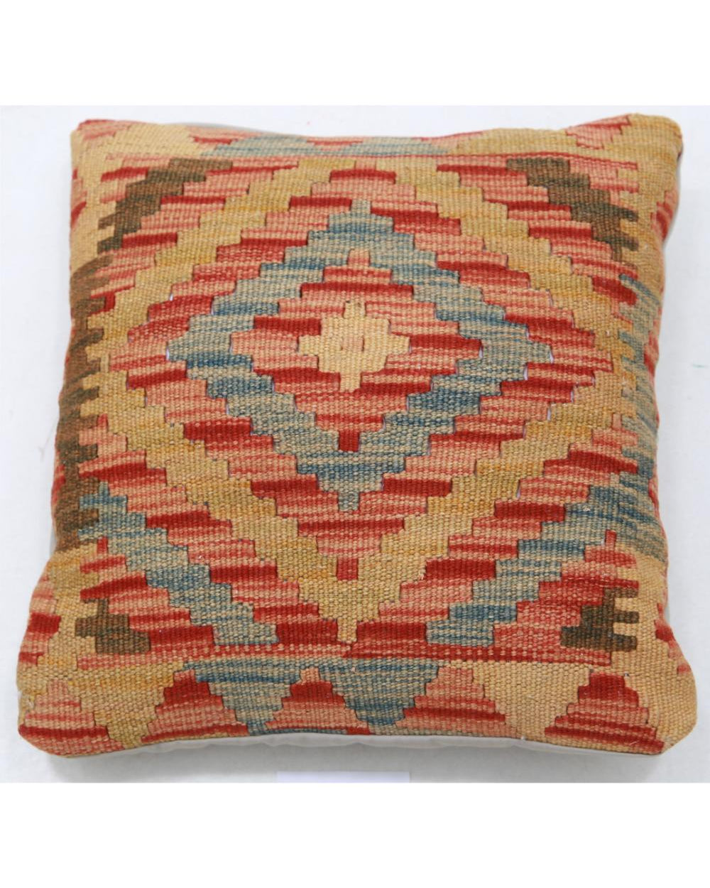 Hand Woven Tribal  Wool Pillow - 1'5'' x 1'5''