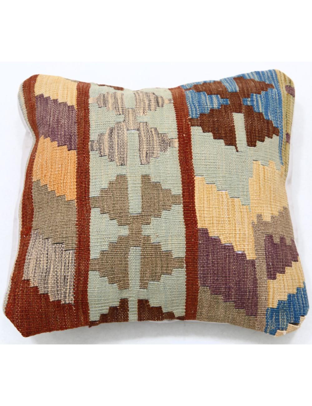 Hand Woven Tribal  Wool Pillow - 1'5'' x 1'5''