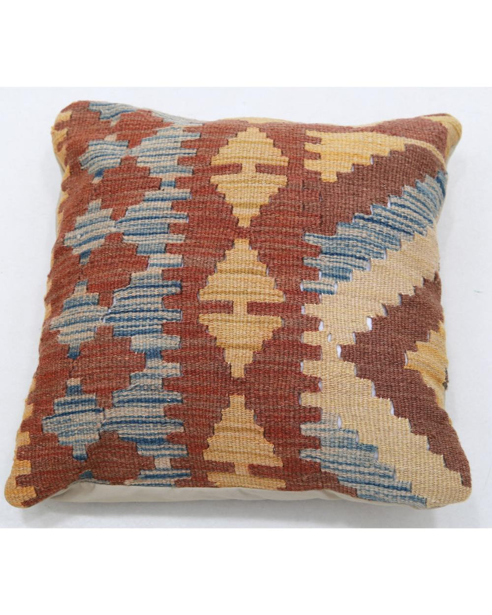 Hand Woven Tribal  Wool Pillow - 1'5'' x 1'5''