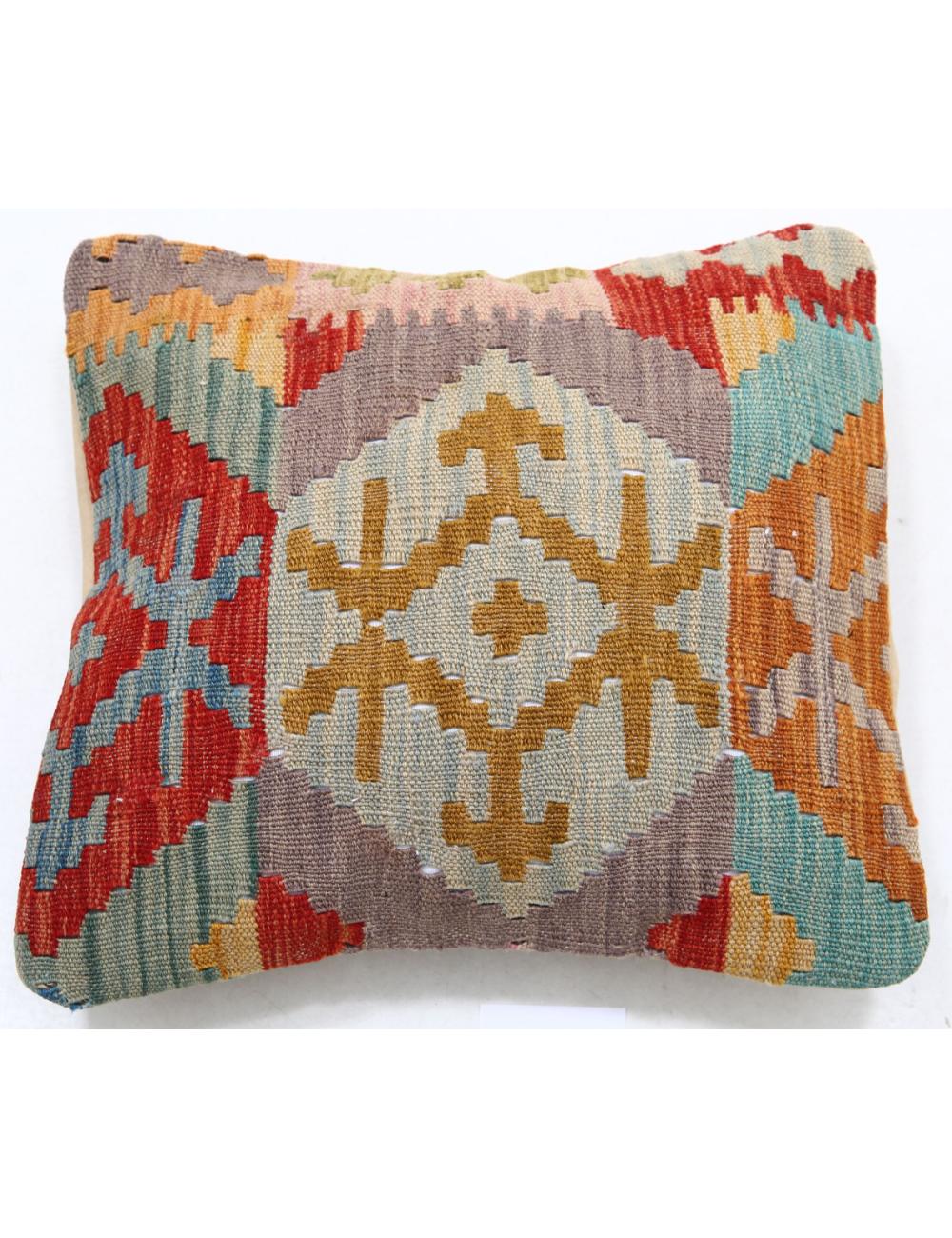 Hand Woven Tribal  Wool Pillow - 1'5'' x 1'5''