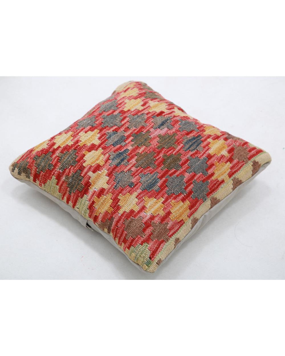 Hand Woven Tribal  Wool Pillow - 1'5'' x 1'5''