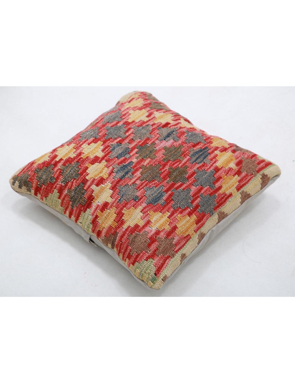 Hand Woven Tribal  Wool Pillow - 1'5'' x 1'5''