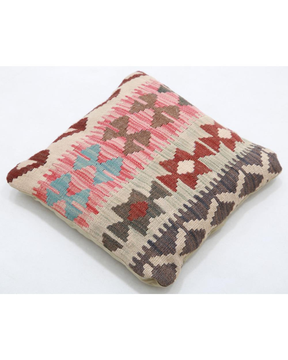 Hand Woven Tribal  Wool Pillow - 1'5'' x 1'5''