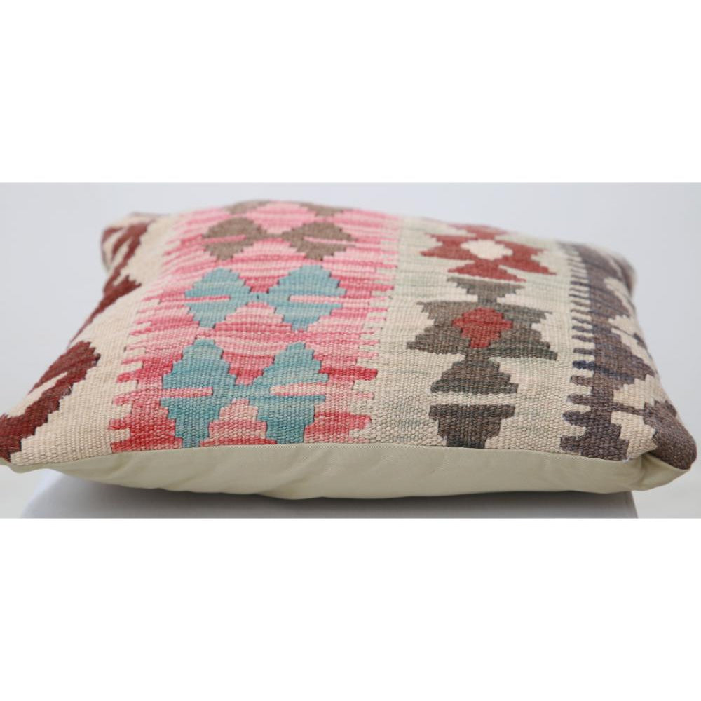 Hand Woven Tribal  Wool Pillow - 1'5'' x 1'5''