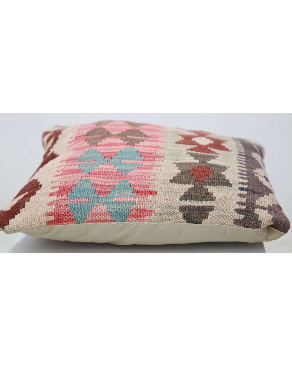 Hand Woven Tribal  Wool Pillow - 1'5'' x 1'5''