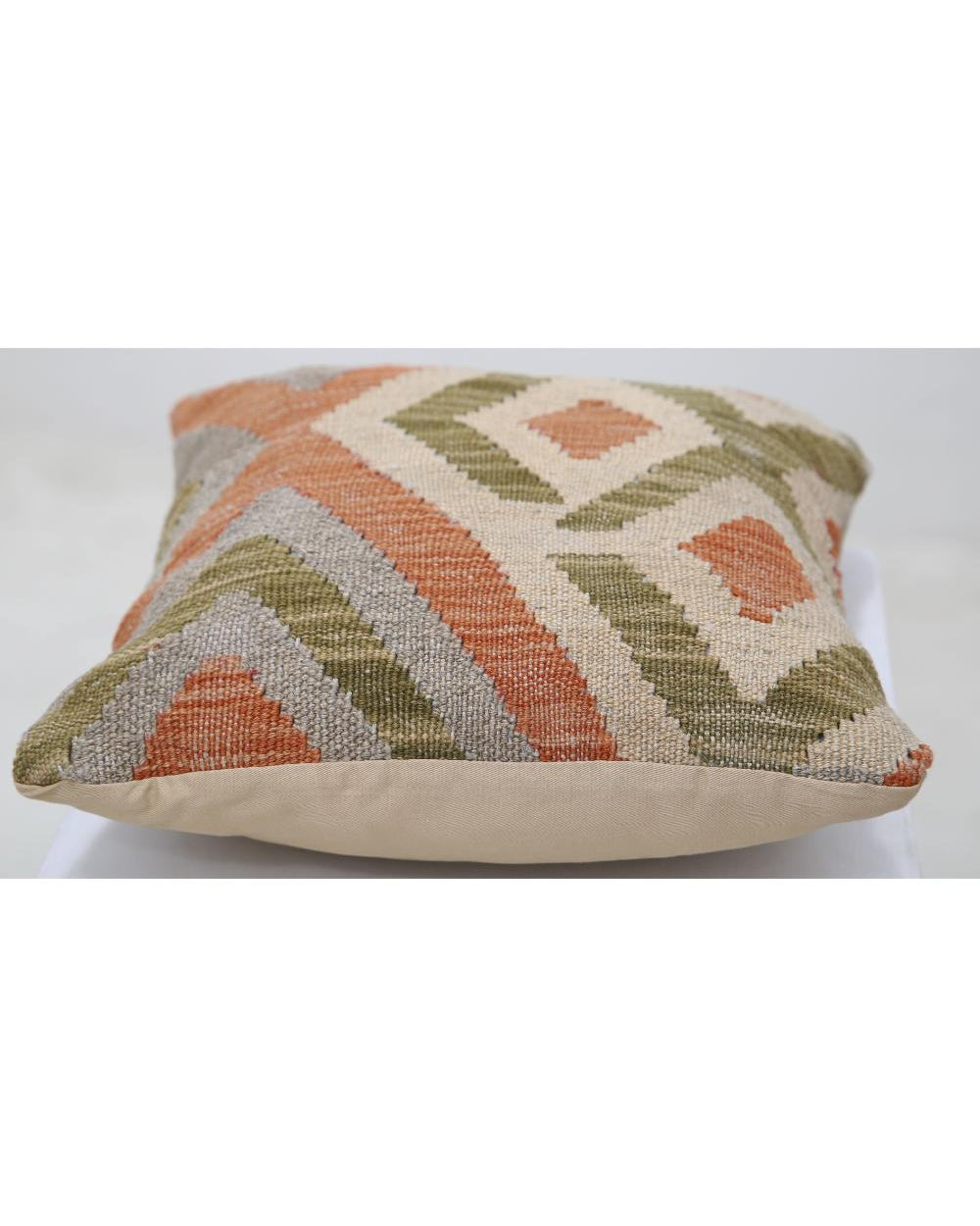 Hand Woven Tribal  Wool Pillow - 1'5'' x 1'5''