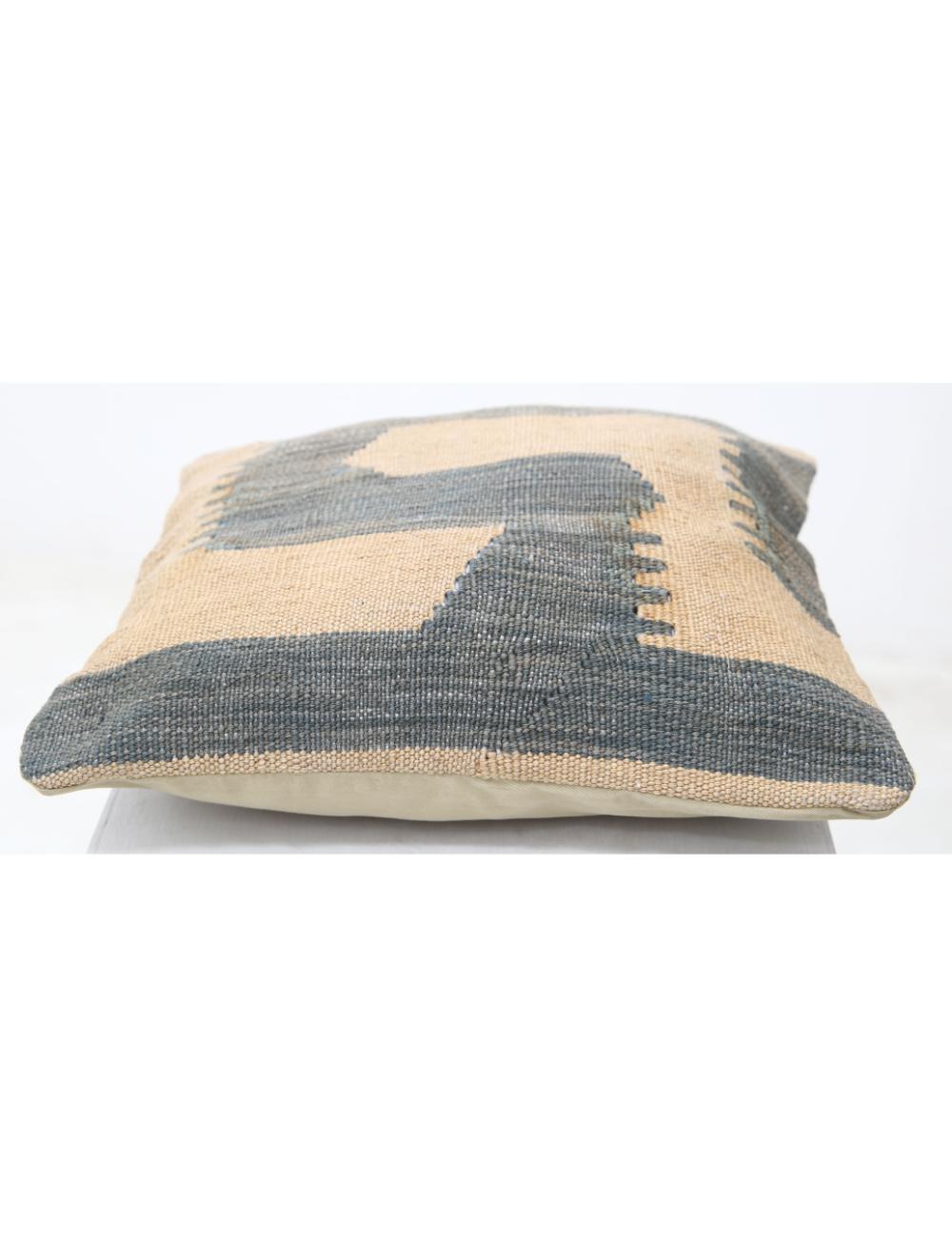 Hand Woven Tribal  Wool Pillow - 1'5'' x 1'5''