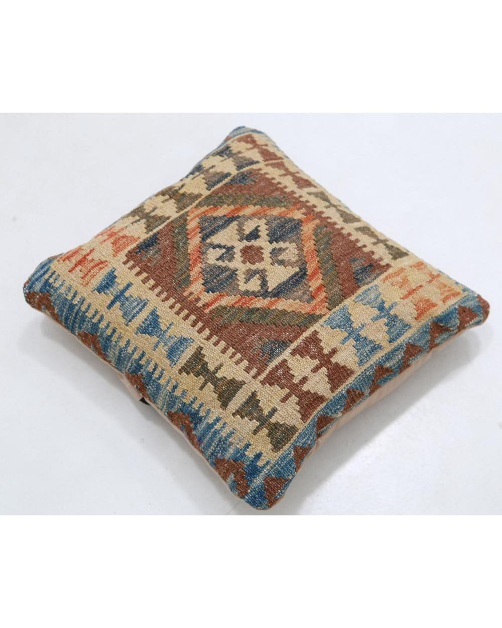 Hand Woven Tribal  Wool Pillow - 1'5'' x 1'5''