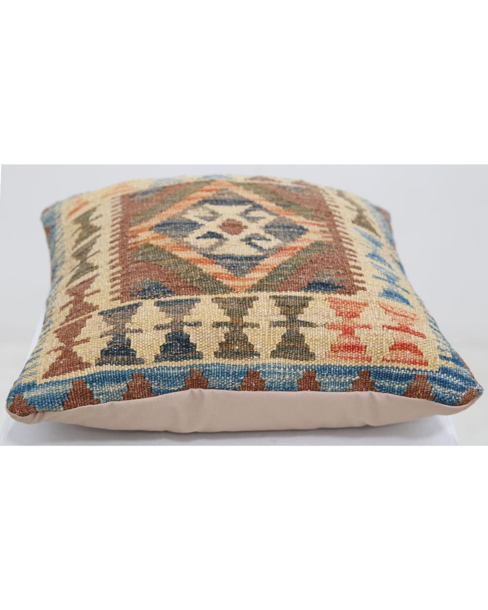 Hand Woven Tribal  Wool Pillow - 1'5'' x 1'5''