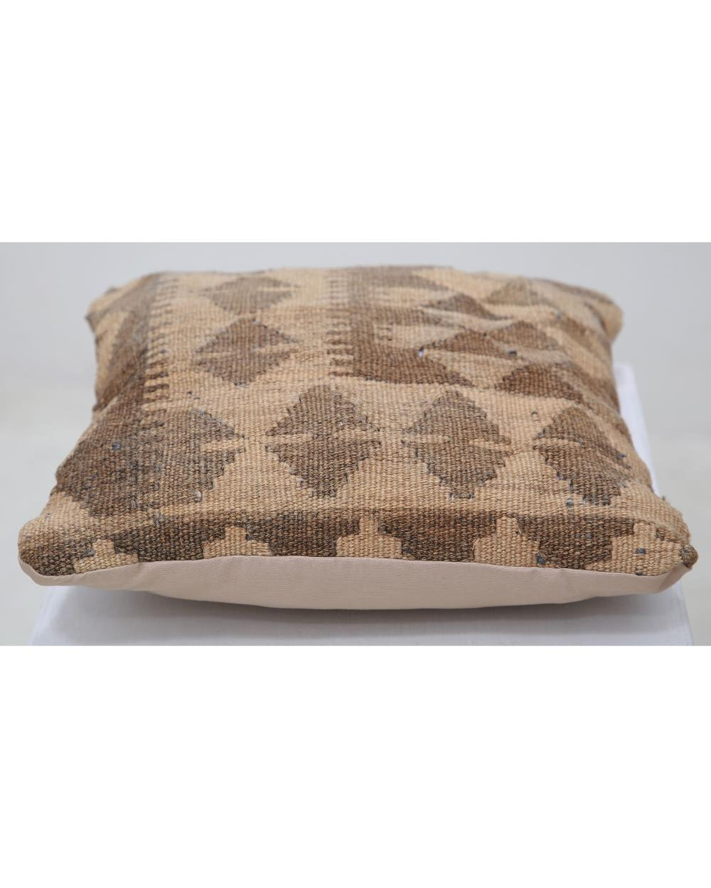 Hand Woven Tribal  Wool Pillow - 1'5'' x 1'5''