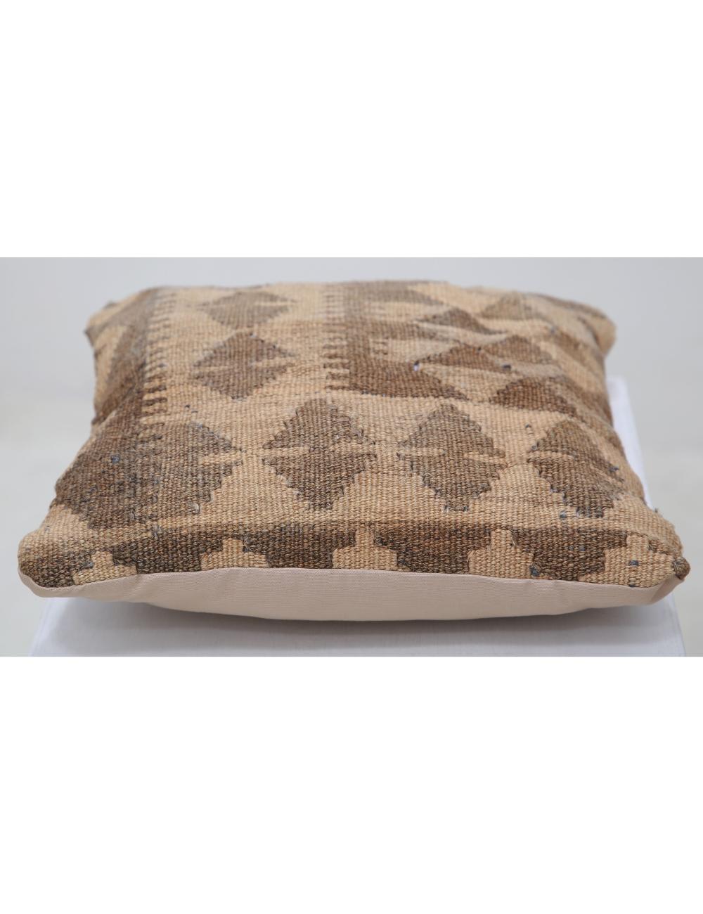 Hand Woven Tribal  Wool Pillow - 1'5'' x 1'5''