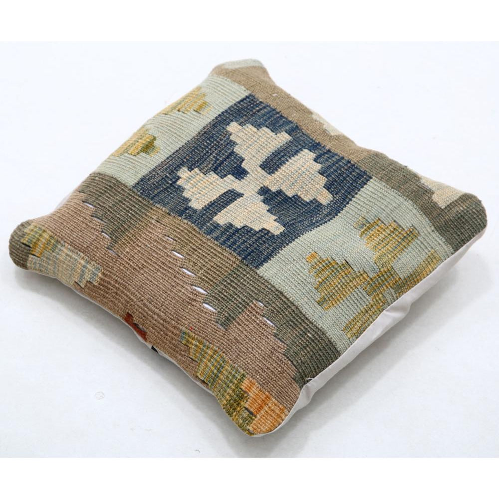 Hand Woven Tribal  Wool Pillow - 1'5'' x 1'5''