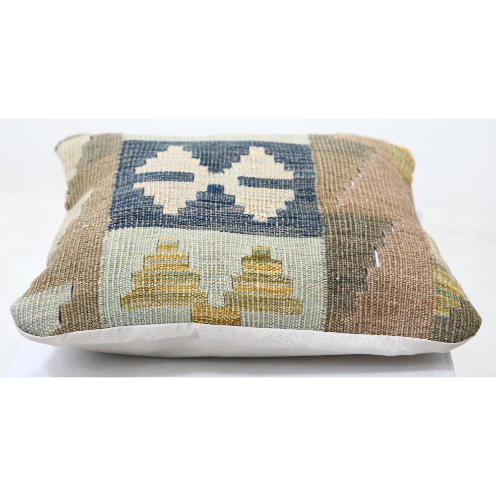 Hand Woven Tribal  Wool Pillow - 1'5'' x 1'5''