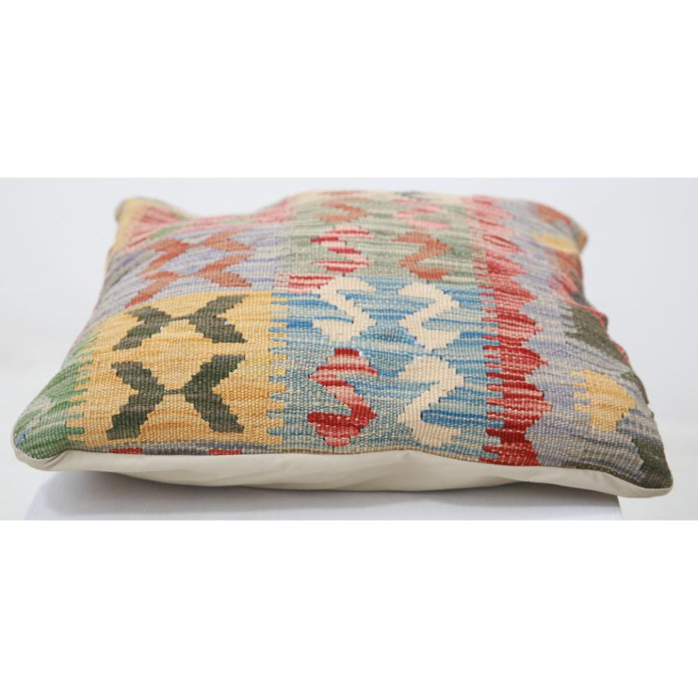 Hand Woven Tribal  Wool Pillow - 1'5'' x 1'5''