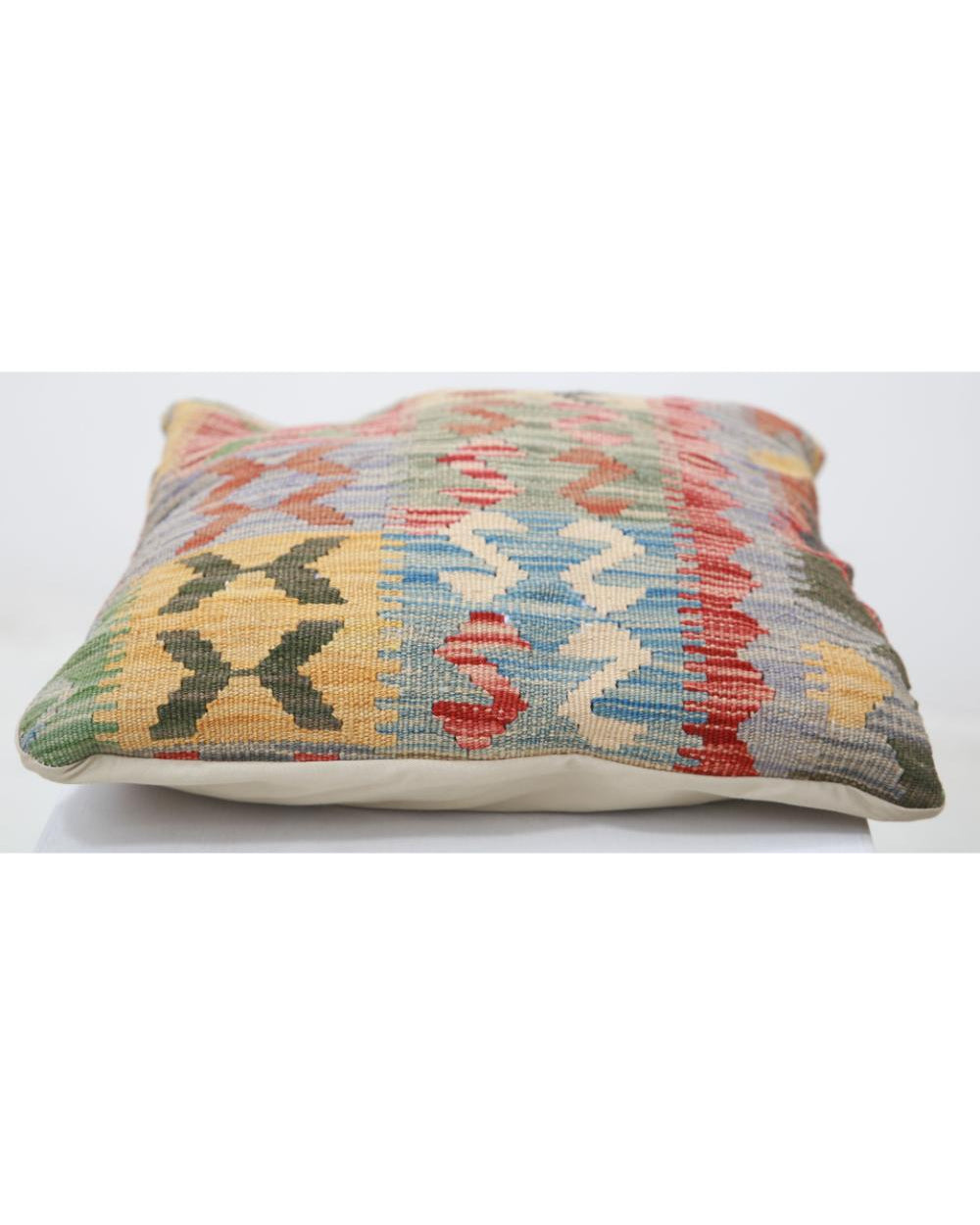 Hand Woven Tribal  Wool Pillow - 1'5'' x 1'5''