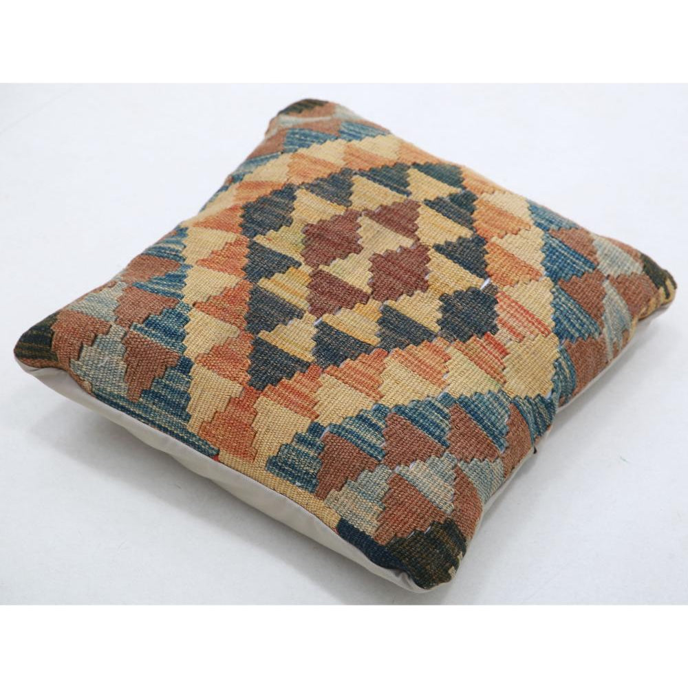 Hand Woven Tribal  Wool Pillow - 1'5'' x 1'5''