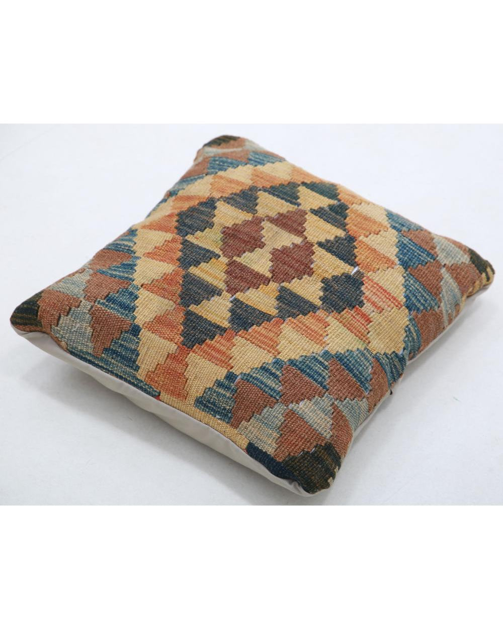 Hand Woven Tribal  Wool Pillow - 1'5'' x 1'5''