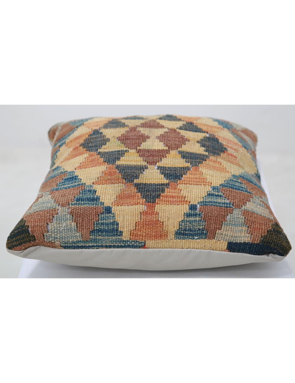 Hand Woven Tribal  Wool Pillow - 1'5'' x 1'5''