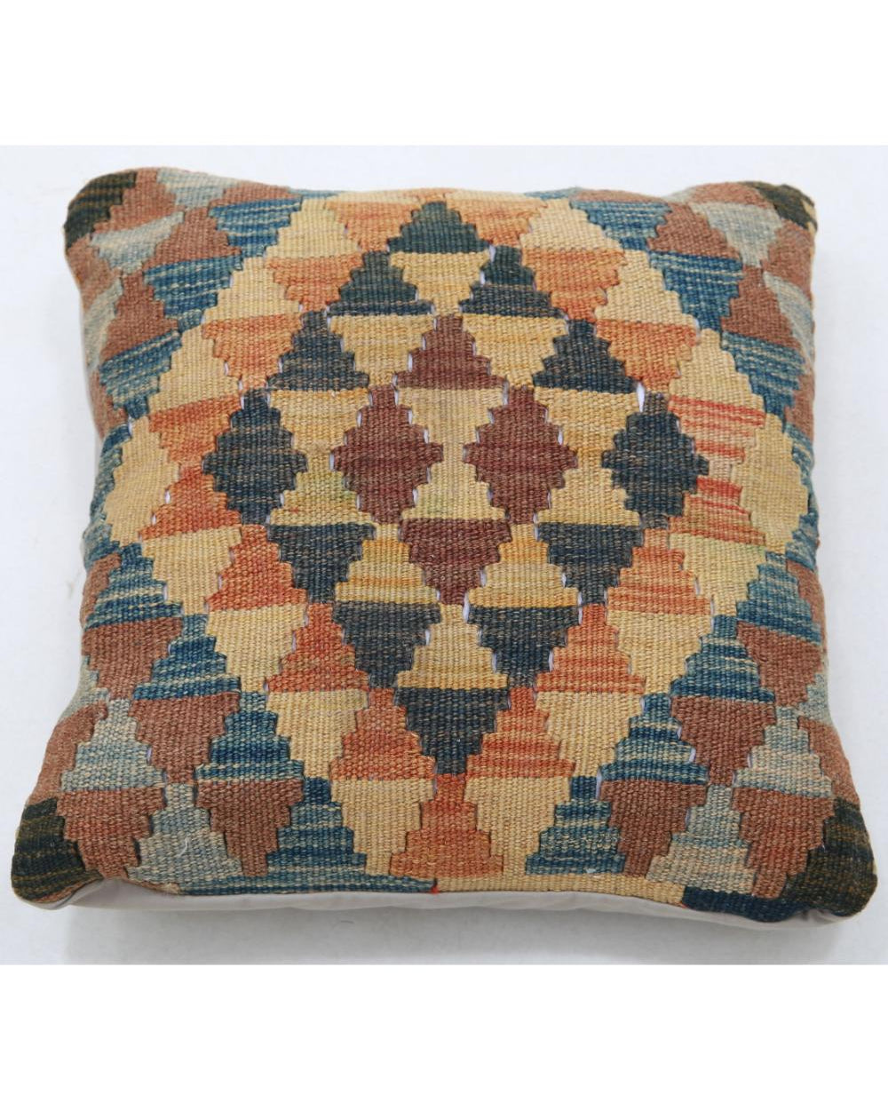 Hand Woven Tribal  Wool Pillow - 1'5'' x 1'5''
