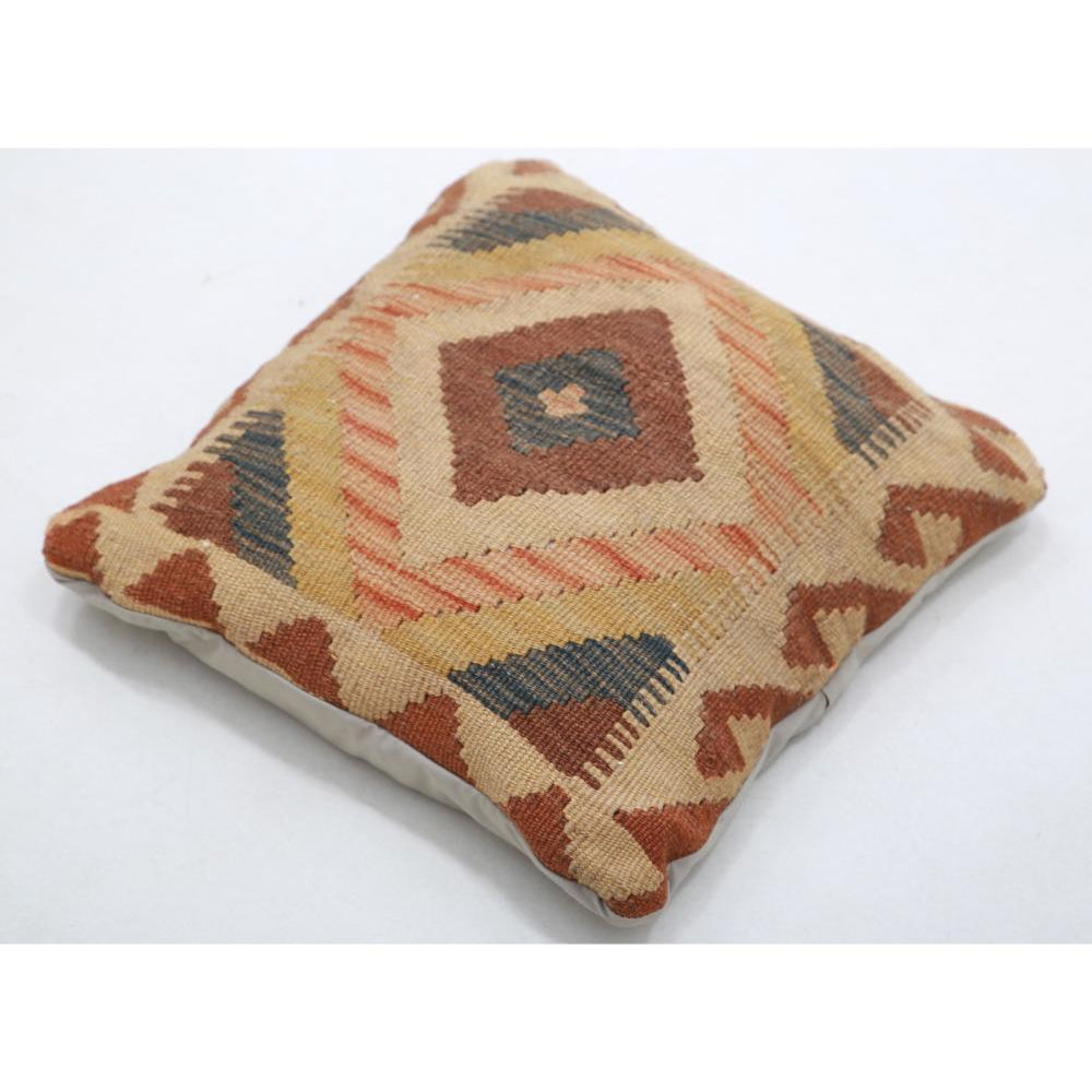 Hand Woven Tribal  Wool Pillow - 1'5'' x 1'5''