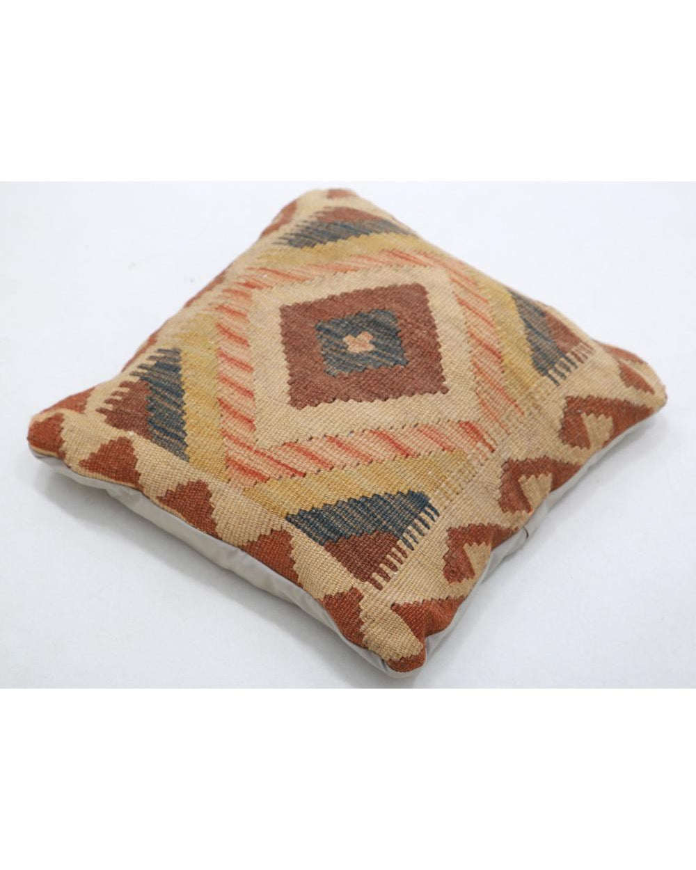 Hand Woven Tribal  Wool Pillow - 1'5'' x 1'5''