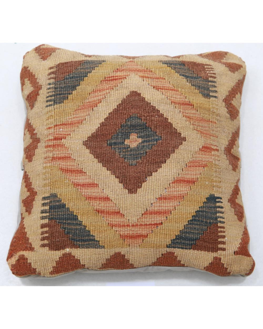Hand Woven Tribal  Wool Pillow - 1'5'' x 1'5''