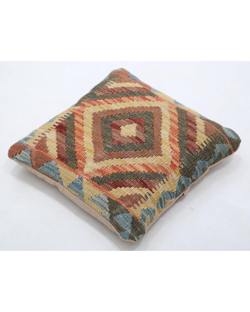 Hand Woven Tribal  Wool Pillow - 1'5'' x 1'5''