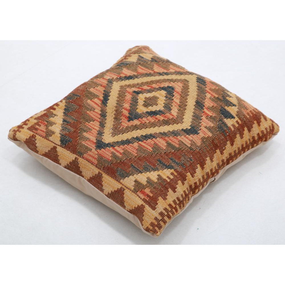 Hand Woven Tribal  Wool Pillow - 1'5'' x 1'5''