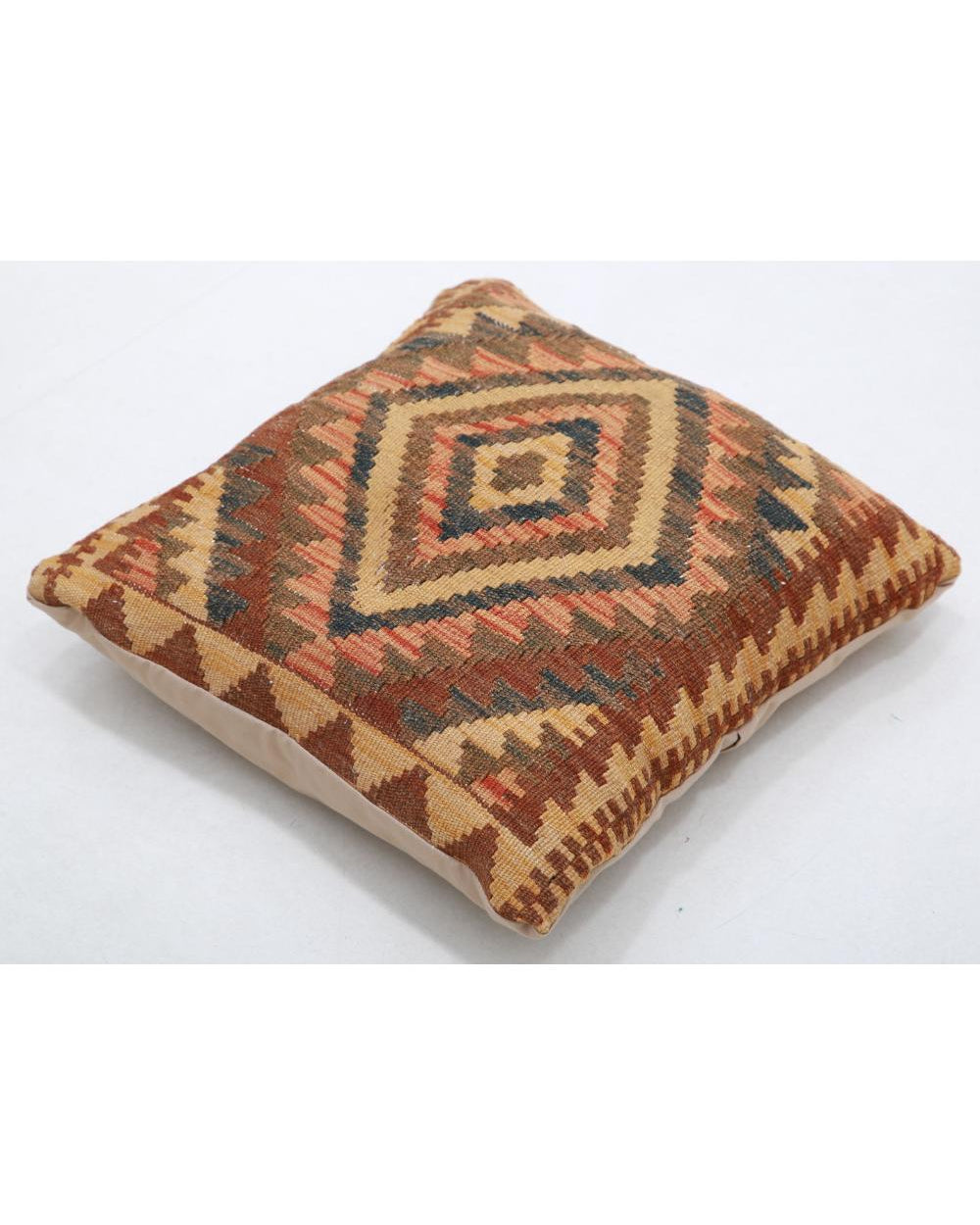 Hand Woven Tribal  Wool Pillow - 1'5'' x 1'5''