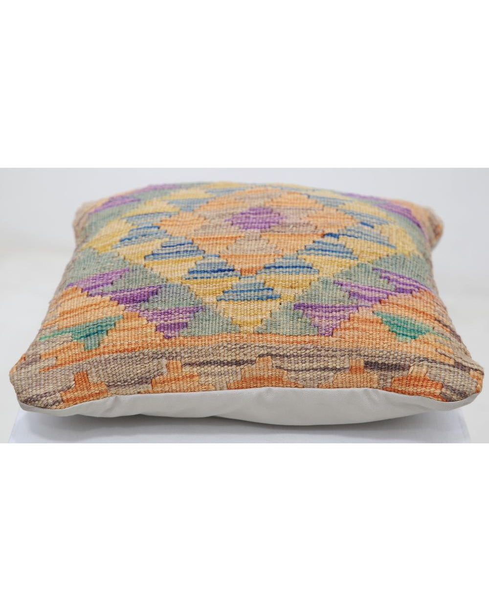Hand Woven Tribal  Wool Pillow - 1'5'' x 1'5''