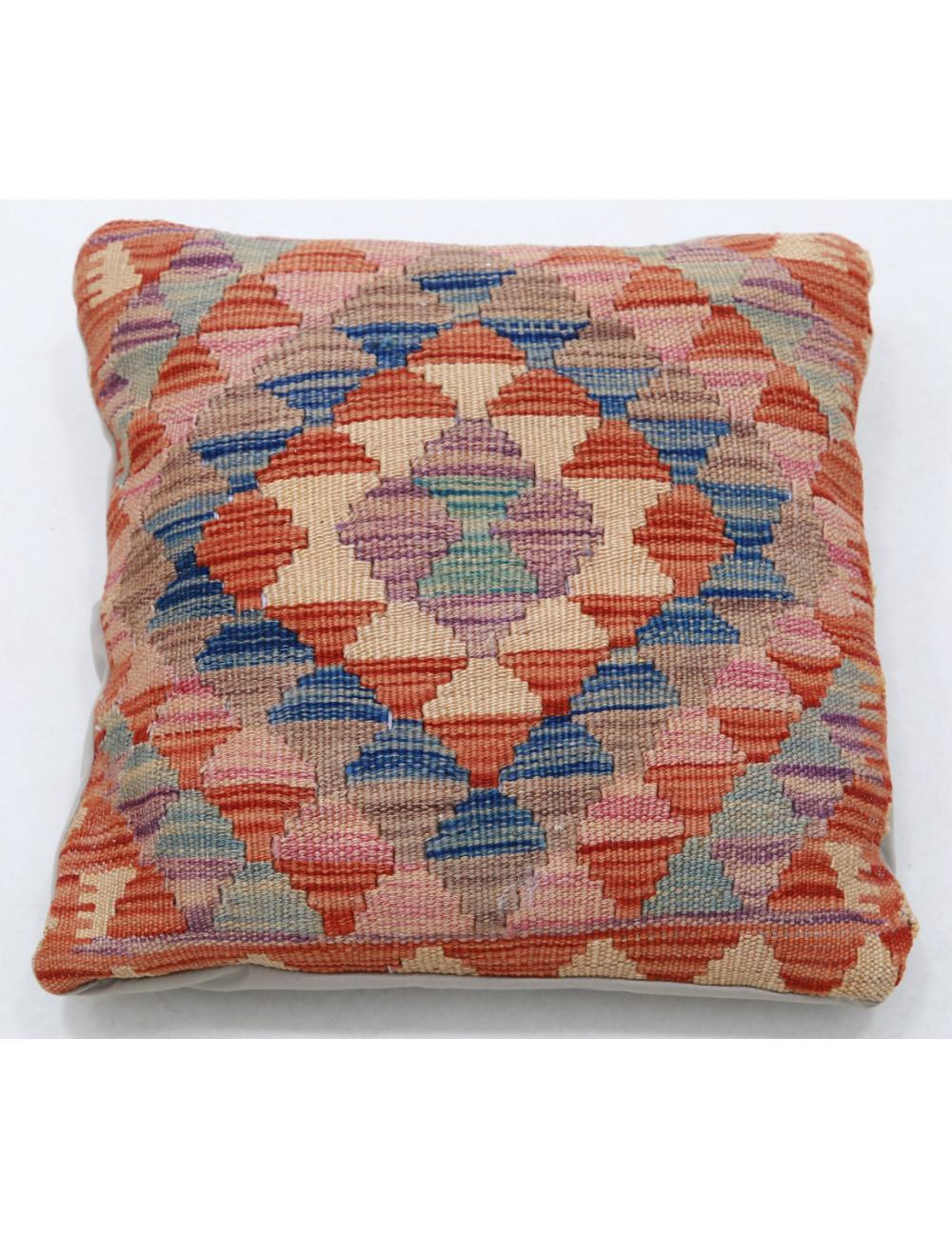 Hand Woven Tribal  Wool Pillow - 1'5'' x 1'5''