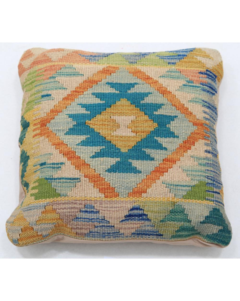 Hand Woven Tribal  Wool Pillow - 1'5'' x 1'5''