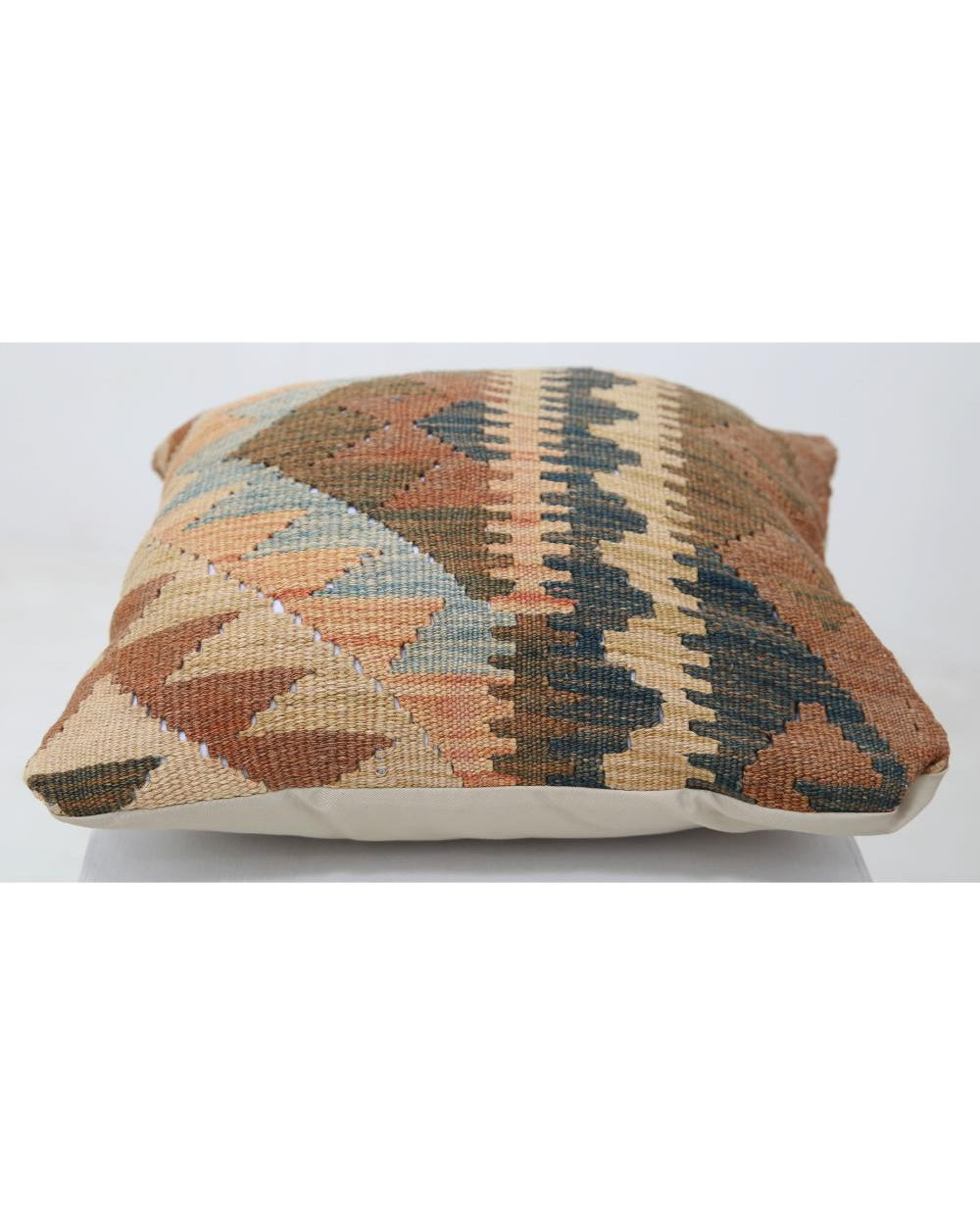 Hand Woven Tribal  Wool Pillow - 1'5'' x 1'5''