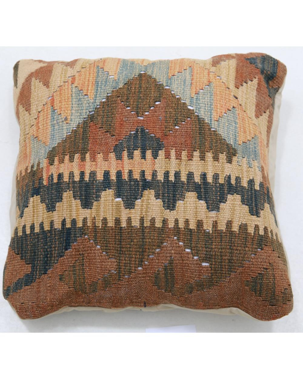 Hand Woven Tribal  Wool Pillow - 1'5'' x 1'5''