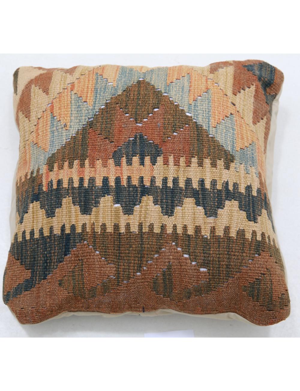 Hand Woven Tribal  Wool Pillow - 1'5'' x 1'5''