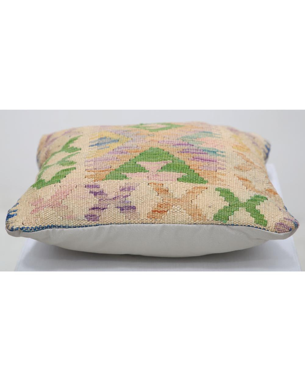 Hand Woven Tribal  Wool Pillow - 1'5'' x 1'5''