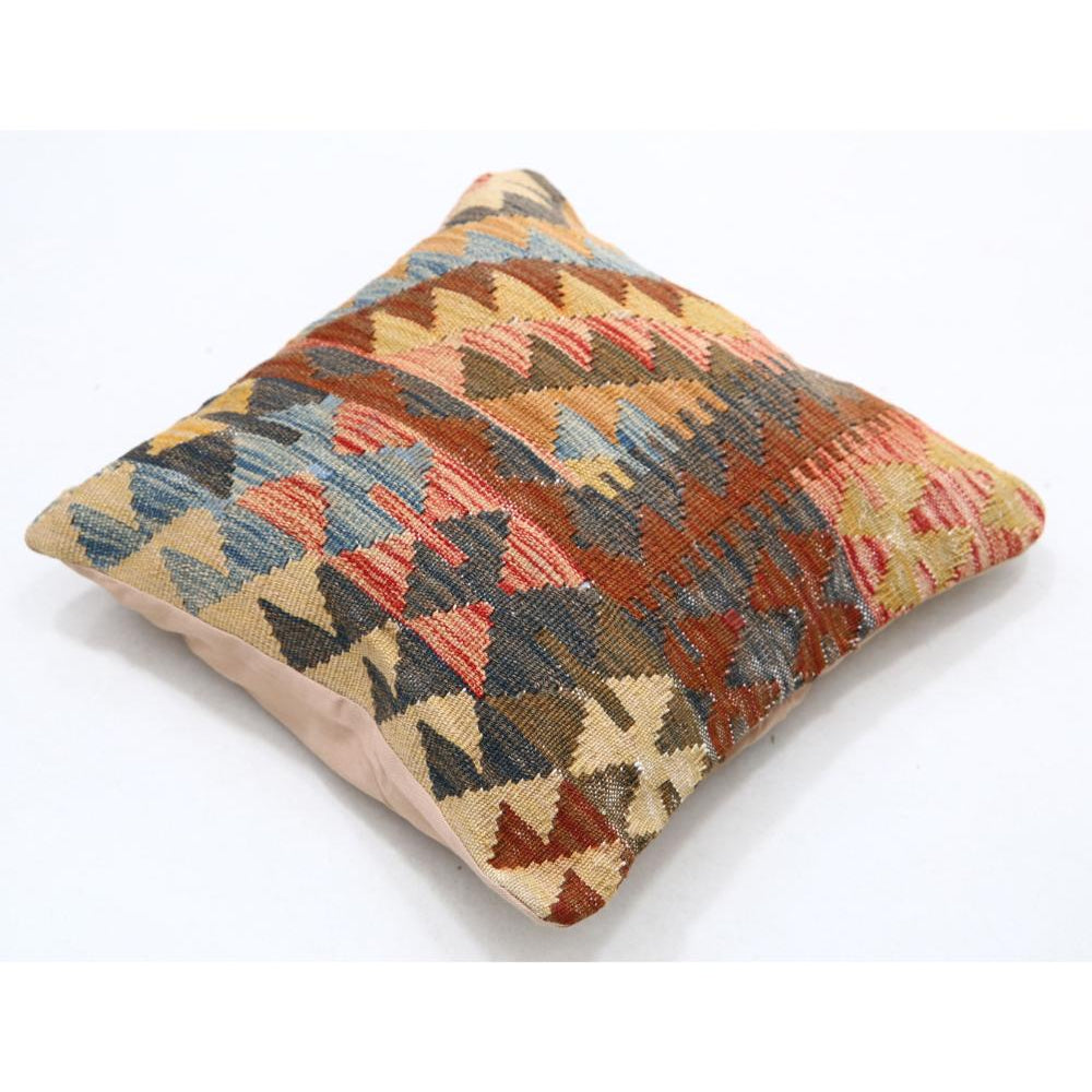 Hand Woven Tribal  Wool Pillow - 1'5'' x 1'5''