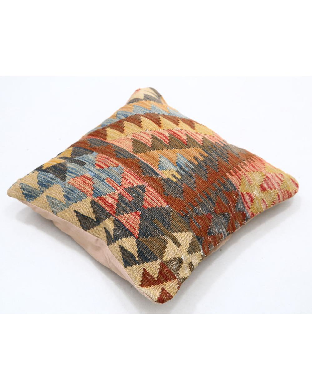 Hand Woven Tribal  Wool Pillow - 1'5'' x 1'5''