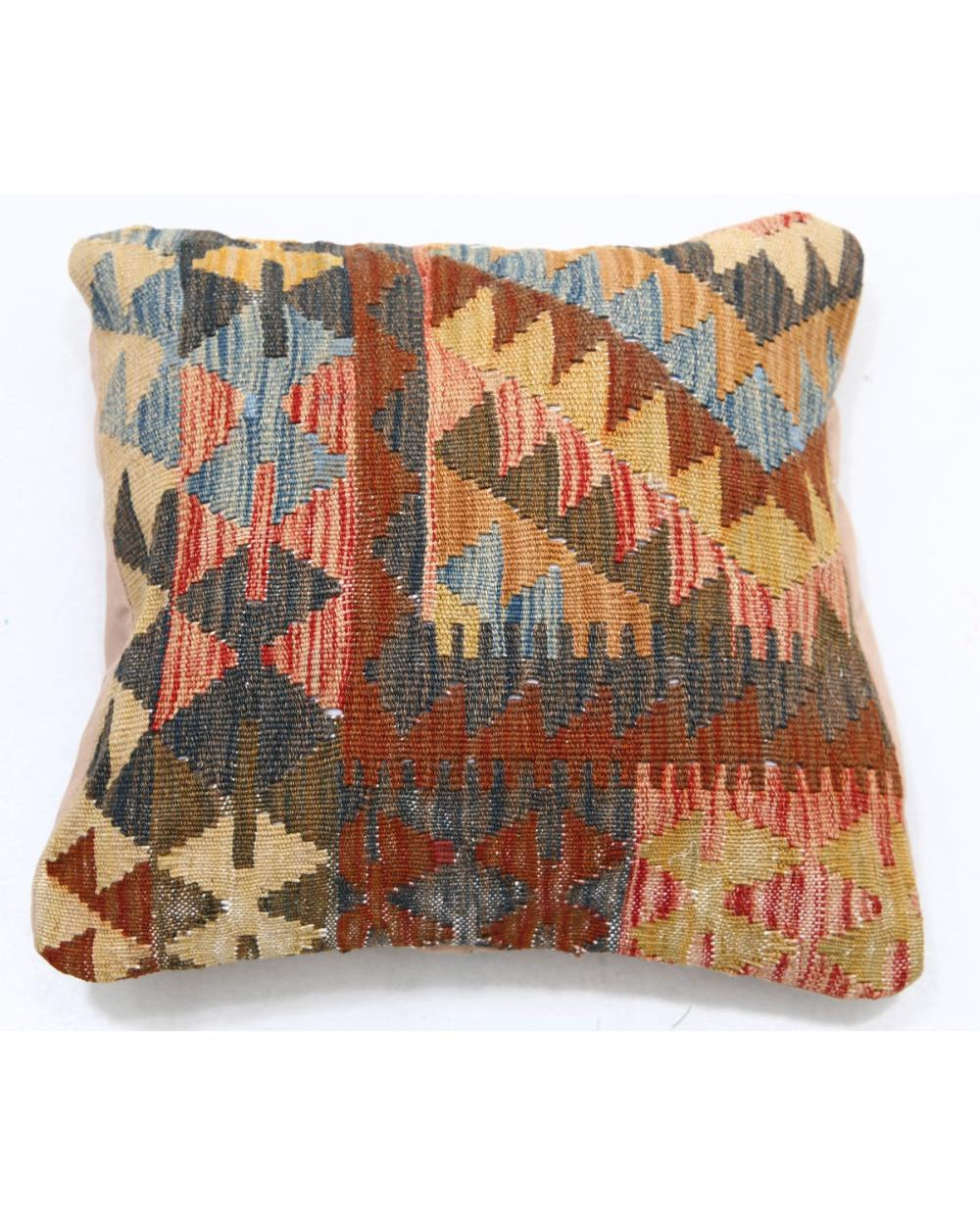 Hand Woven Tribal  Wool Pillow - 1'5'' x 1'5''