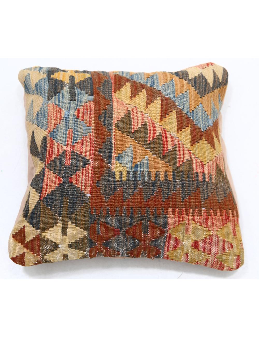 Hand Woven Tribal  Wool Pillow - 1'5'' x 1'5''